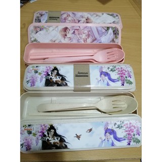 ของพรีเมี่ยม แจ่มใส กล่องช้อนส้อม cutlery box set / I saw you in my dream คุณในฝัน / เหมียว เหมียว เหมียว แมวน้อยอลเวง