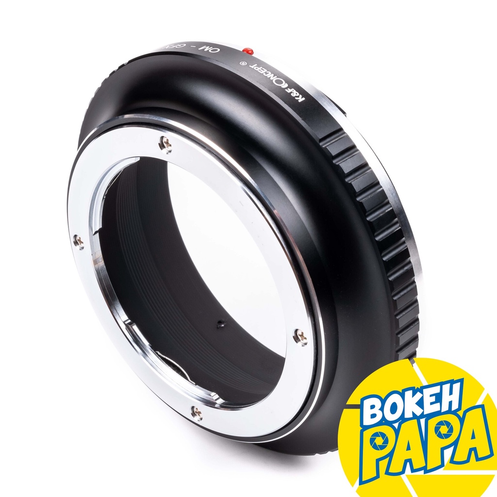 K&F Concept OM-GFX ( Lens mount adapter Olympus OM For FUJI GFX / GFX 50R / GFX 50S / GFX 100 / GFX 