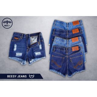 BEESY JEANS กางเกงยีนส์ขาสั้น ปลายขาเซอร์ รุ่น LiMITED