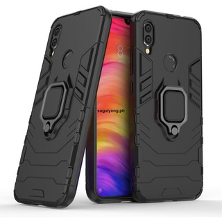 Xiaomi Redmi Note 7 / Note 7s แฟชั่น แหวนแม่เหล็ก ตัวยึดรถ เคสแข็ง เคสโทรศัพท์