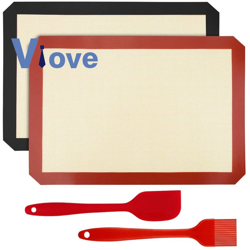 Silicone Baking Mat Set, Easy Clean And No Stick Food Grade
