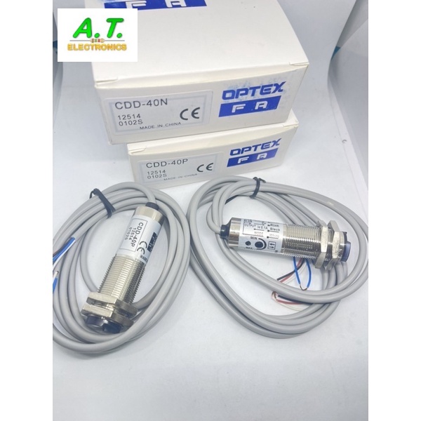 ถูกสุด !! CDD 40N CDD-40P PNP อินฟราเรด Photoelectric Sensor NPN diffuse type (CDD-40N)สินค้าพร้อมส่งในไทย