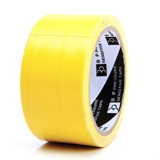 เทปผ้า 2นิ้วx8หลา สีเหลือง ใบโพธิ์ Cloth tape 2 inches x8 yards yellow