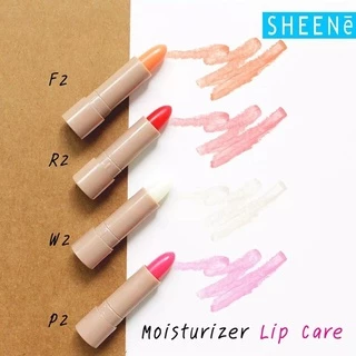 ( 1 กล่อง 12 ชิ้น ) SHEENE MOISTURIZER LIP CARE 2g. ชีนเน่ มอยส์เจอร์ไรเซอร์ ลิปแคร์ ลิปมัน ลิปบำรุงริมฝีปาก