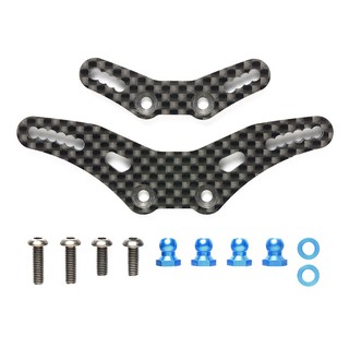 TAMIYA 54909 M-08 CONCEPT CARBON DAMPER STAY SET (for TRF DAMPERS)