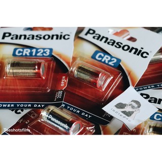 ถ่านแท้ CR-2 /3V Panasonic สำหรับใส่กล้องฟิล์มคอมแพค