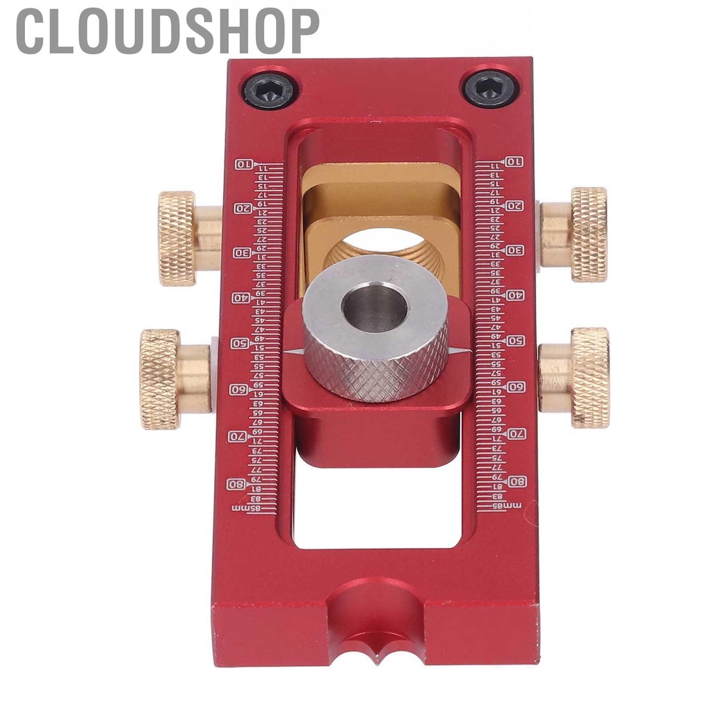Cloudshop 6Pcs Drill Jig Flat Hole Puncher Drilling Guide Tool Set Kit ...