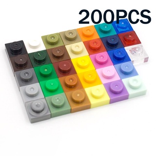 [Funbrick] บล็อคตัวต่อ 1x1 3024 ขนาดเล็ก ของเล่นเสริมการเรียนรู้เด็ก DIY 200 ชิ้น