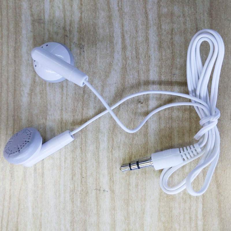 ความยาว 60 ซม.หูฟังแบบมีสายแจ็ค 3.5 มม. หูฟังชนิดใส่ในหูตัดเสียงรบกวนหูฟังสากล