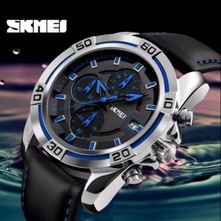 SKMei Watch สายหนัง งานแท้ กันน้ำ100%