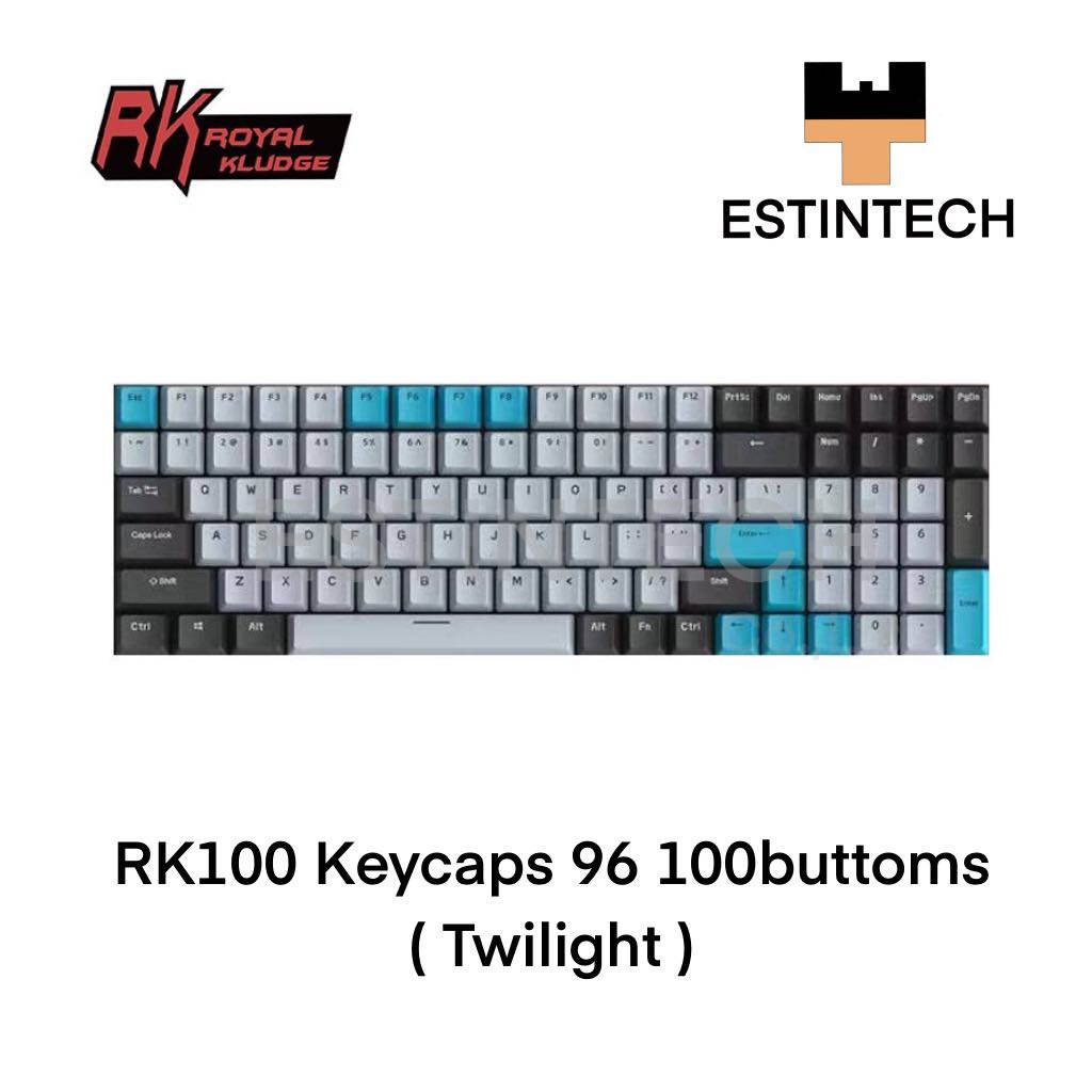 Keycap (คีย์แคป) RK100 Keycaps 96 100Buttons (Twilight) ของใหม่