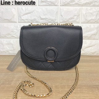 CHARLES &amp; KEITH CIRCULAR BUCKLE SLINGBAG ส่งฟรีEMS