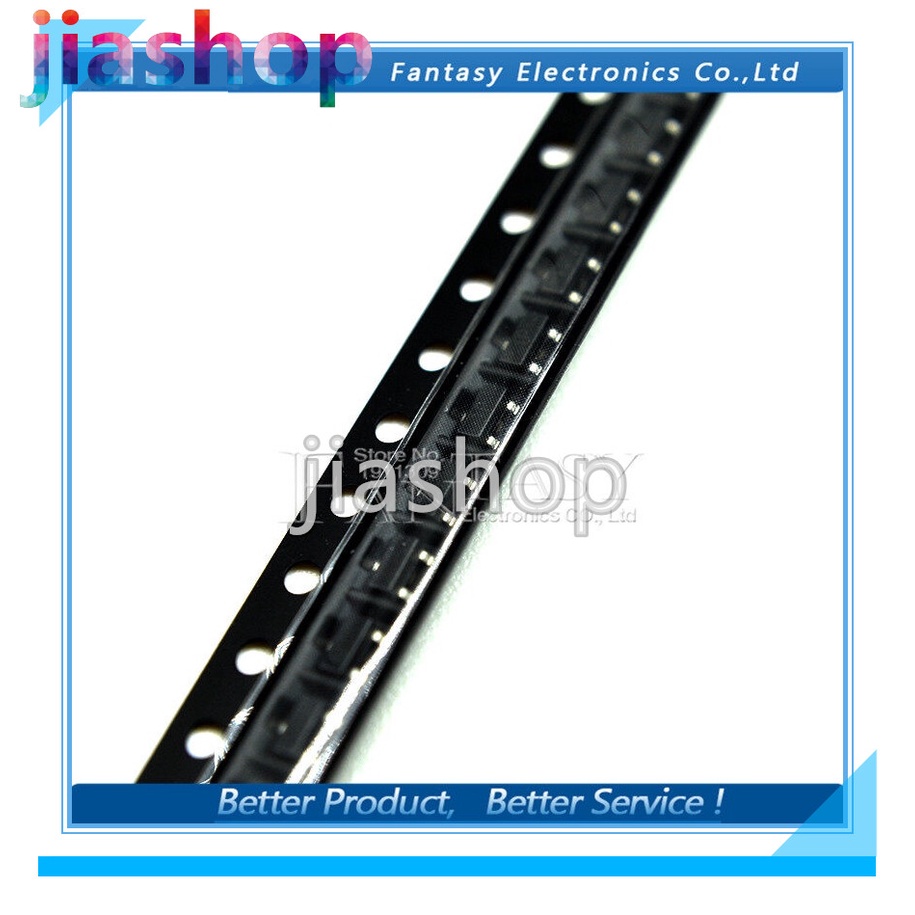 100PCS ทรานซิสเตอร์ 2N2222 1P SOT23 2N2222A SOT-23 SMD ใหม่และ IC