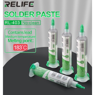 ตะกั่วเหลว RELIFE Solder paste รุ่น RL-403 ตะกั่วเหลว