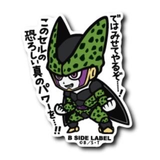 [Direct from Japan] B-SIDE LABEL DRAGONBALL Z Sticker Cell Japan NEW Jump Anime Manga