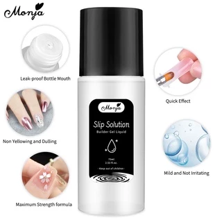 Monja น้ํายาทาเล็บเจล UV LED 75 มล. สําหรับต่อเล็บ DIY