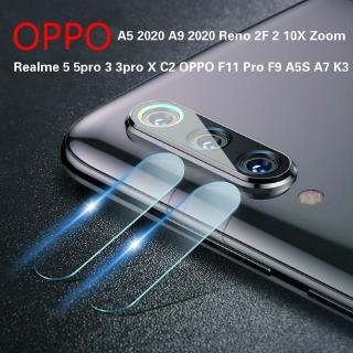 ฟิล์มกันรอยเลนส์กล้อง สําหรับ Oppo A93 A53 A92 A72 A52 Reno 3 Find X2 A92S A9 A5 2020 Reno 4 2F 2 10X Zoom F11 Pro Realme 5 3 Pro X C2 A5S