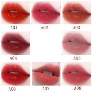 Q.21 HLLRลิปสติก 3.2g สีพีช แดงก่ำแดง ส้ม อิฐ เพิ่มความชุ่มชื้นเครื่องสำอาง Lipstick-9019 Q.21