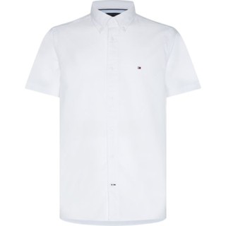 TOMMY HILFIGER เสื้อเชิ้ตชาย รุ่น MW0MW15802 YBR สีขาว