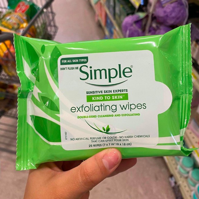 กรี๊ดดดดดดดดด แผ่นรีมูฟเมคอัพ SIMPLE SENSITIVE SKIN EXPERTS | Shopee ...