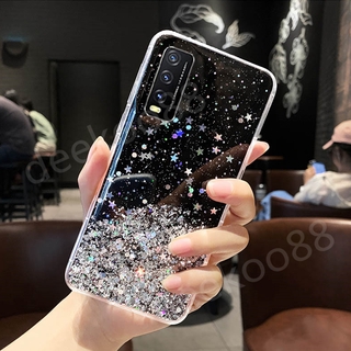 เคสโทรศัพท์ VIVO Y12A Y52 Y72 Y31 Y3S Y20sG Y20 2021 Y20S Y12S Phone Case Cover Bling Clear Star Space TPU Soft Casing เคส VIVOY12A