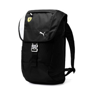 กระเป๋าสะพายหลัง PUMA SF Fanwear Backpack 07577402 สีดำ กระเป๋าเป้ กระเป๋า ผู้หญิง ช่องหลักของกระเป๋าแต่งซิปแบบสองทาง ป