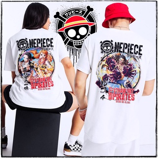 Artees® OnePiece anime white shirt unisex Mens women t-shirt trendy graphic oversized tees