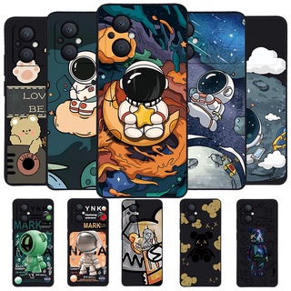 เคสโทรศัพท์มือถือ ลายการ์ตูนนักบินอวกาศ สําหรับ Redmi Note 12 Pro 5G Xiaomi 12T 5G Poco M5 F4 C40 M4 Pro 4G