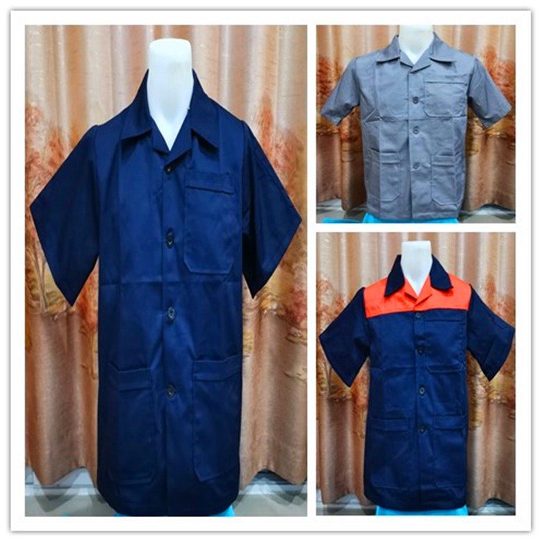 เสื้อช็อปช่าง 3 กระเป๋า 5 สี SIZE S-6XL