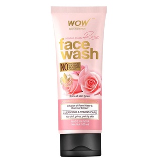 ว้าว สกิน ไซแอนท์ หิมาลายัน โรส เฟซวอช WOW Skin Science Himalayan Rose Face Wash 100ml