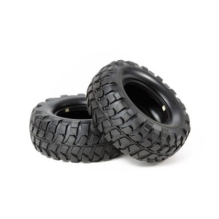 TAMIYA 54598 Rock Block (Soft) Tires ยางร็อกบล็อก เนื้อนิ่ม ใส่ล้อ 26มม (CC-01,CC-02)