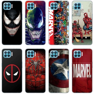 OPPO k3 a59 F1s a92 a52 a93 r17 pro a73 a77 Case TPU Soft Silicon Protecitve Shell Phone casing Cover Marvel Avengers