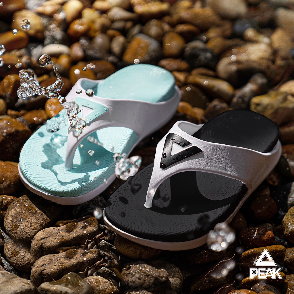 (ลดเกิน60%) PEAK Taichi “Flip” Slipper ET22107L, EWT22108L รองเท้าแตะหูหนีบ ชาย หญิง ฟื้นฟูสุขภาพเท้า นุ่ม กันน้ำ แห้งไว ราคา ถูกที่สุด ดีลบีเคเค แกลเลอรีภาพที่ 3