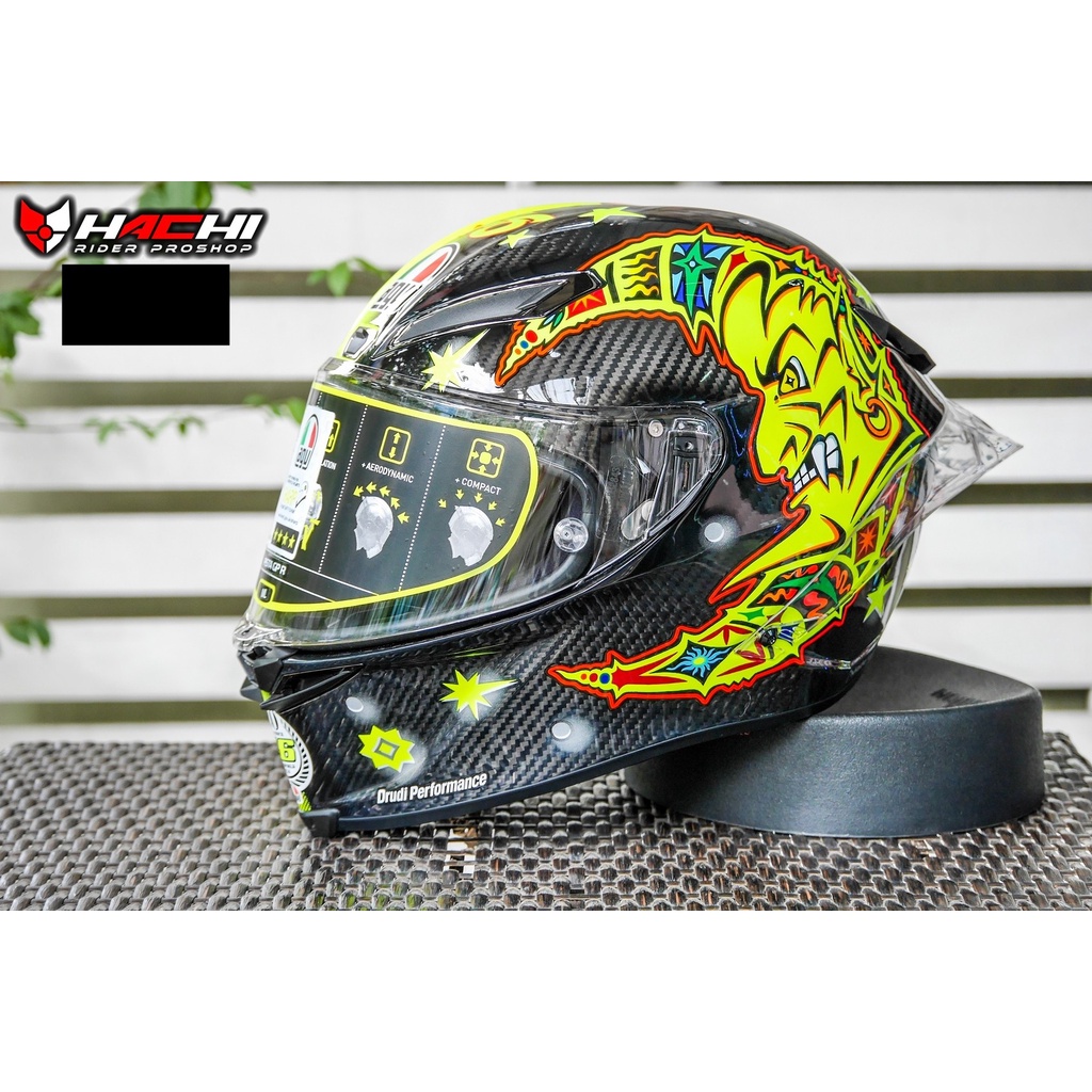 AGV : PISTA GP R - Rossi 20 Years ( Limited 3,000 ใบ )