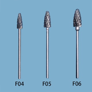 ดอกสว่านทังสเตนคาร์ไบด์ เหล็กทังสเตน ขนาด 2.35 มม. สําหรับทันตกรรม F04 F05 F06 10 ชิ้น