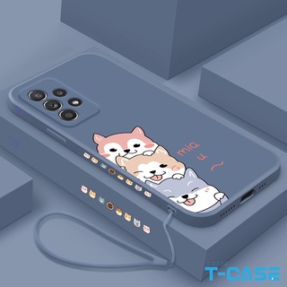 เคส Samsung A32 A52 A52S A02 A12 A72 Silicone Soft Case Lovely dog Case TGG