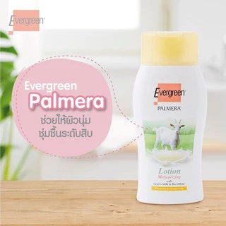 เอเวอร์กรีน พาล์มเมรา แฮนด์ แอนด์ บอดี้ โลชั่น นมแพะ 300 มล. / Evergreen Palmera Hand & Body Lotion 300 ml.