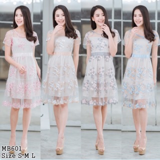 Fairy Angel เดรส เดรสสั้น งานป้าย MB601 เดรสออกงาน