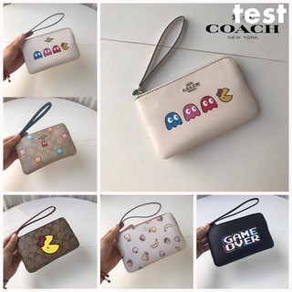 COACH ซิป กระเป๋าใส่เหรียญ F73399 F73390 F75594 F73387 F73449 กระเป๋าสตางค์ผู้หญิง กระเป๋าใส่เหรียญ ของแท้ 100%