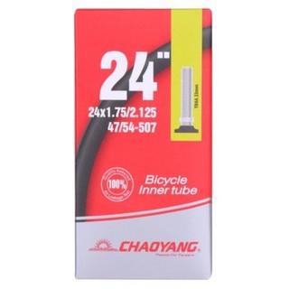 ยางใน CHAOYANG 24.0 x 1.75/2.125 AV33 อุปกรณ์เสริมจักรยาน จักรยาน กีฬาและฟิตเนส INNER TUBE CHAOYANG 24.0 x 1.75/2.125 AV