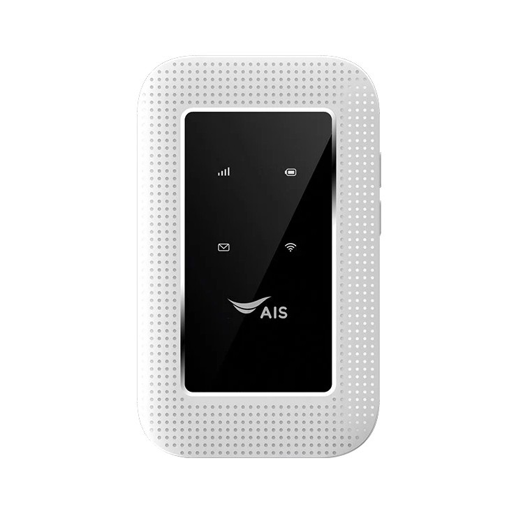 AIS​ 4G Hi-Speed Pocket WiFi รองรับซิมทุกระบบ พร้อมซิมเน็ต 100 GB/เดือน นาน 6-12 เดือน
