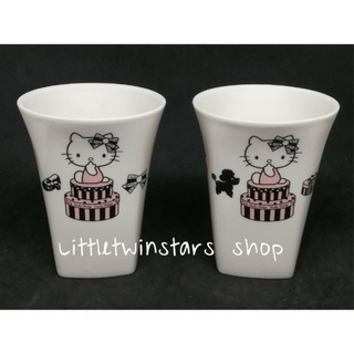 แก้วคิตตี้ Hello kitty glass set  in 2005