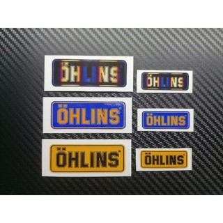 สติ๊กเกอร์​แต่งรถ​OHLINS