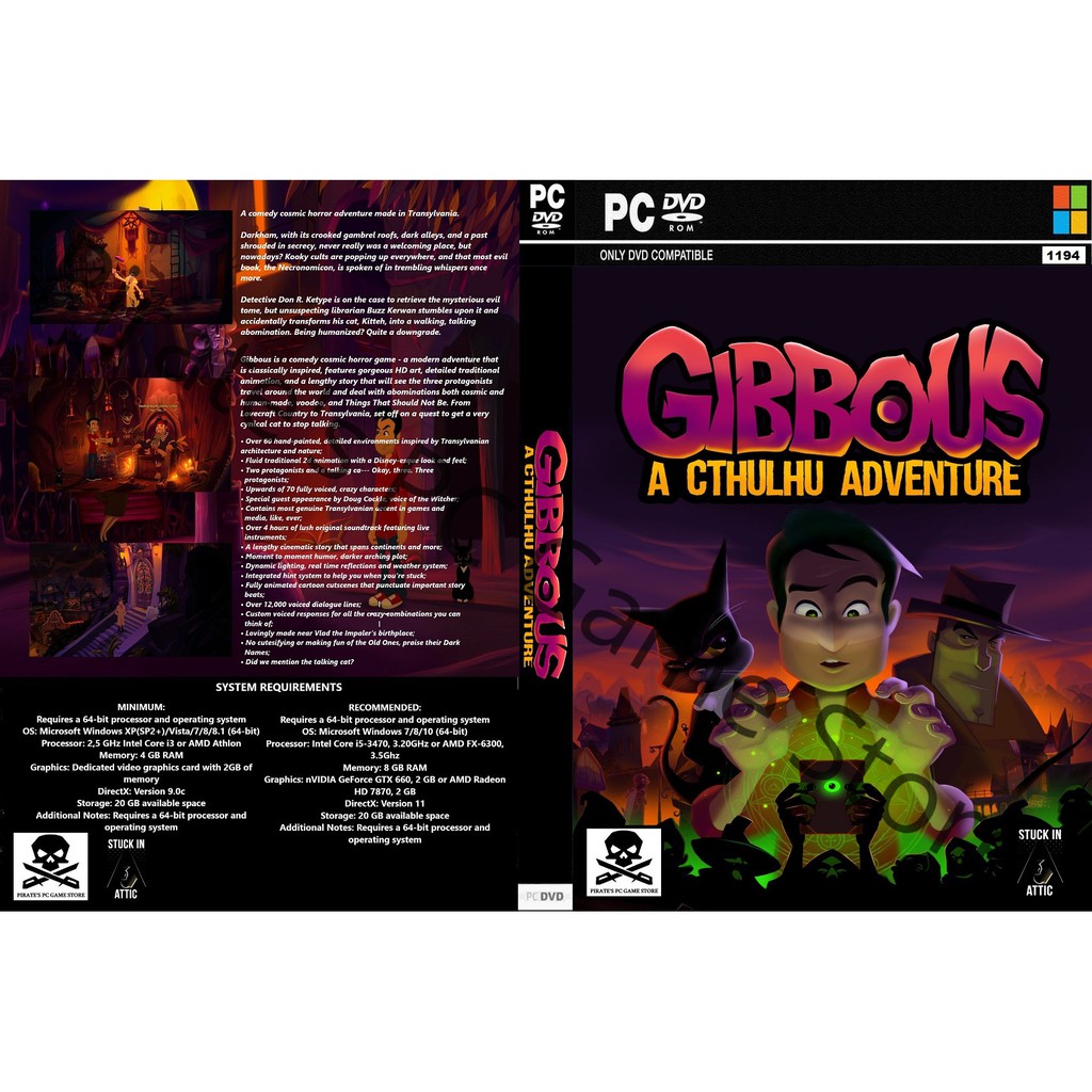 (PC) Gibbous A Cthulhu Adventure