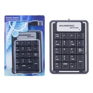 Numeric Keypad คีย์บอร์ดตัวเลข ใช้สำหรับโน๊ตบุ๊คและคอมพิวเตอร์