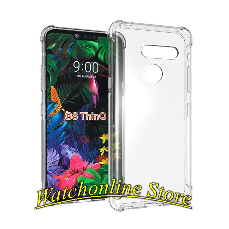 LG Q51 V40 กํามะหยี่ G8 V30 G8x/V50s G7 G6 G9 V60 เคสกันกระแทกแบบใส