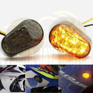 Sen เอาท์บอร์ด Led รูปไข่ ขนาดเล็ก R15 Cbr150r Gsx Ninja R25 Etc