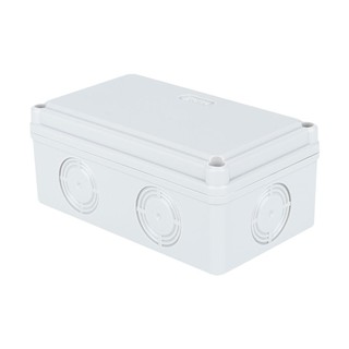 Junction box WATERPROOF BOX 2"X4" GY ELE Conduit, accessories Electrical work กล่องพักสายไฟ กล่องพลาสติกกันน้ำ ELEKTRA 2