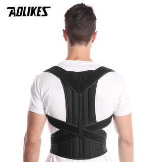 AOLIKES Posture Corrector Spine and Back Support Adjustable and Breathable Back Brace Posture Corrector