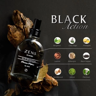 น้ำหอมผู้ชายระดับพรีเมียม (Black Set) กลิ่นแบล็คแอคชั่น หอมแบบเท่ๆ กลิ่นมีมิติ ชวนค้นหา ติดทนนาน 24ชั่วโมง
